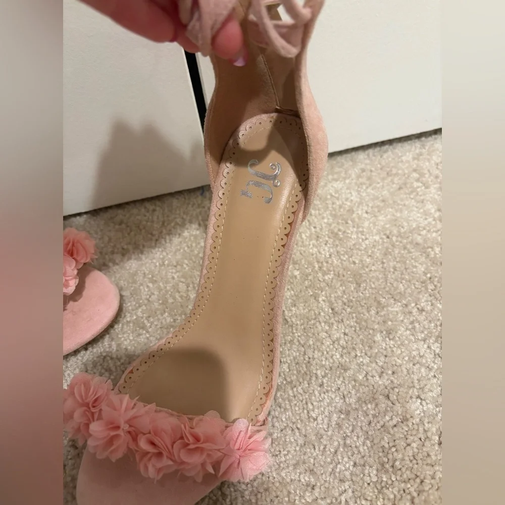 Pink Floral Heels Size 6 Brand New 🌸 - Picture 4 of 5